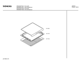 Схема №3 HB55041FN с изображением Панель для духового шкафа Siemens 00287355