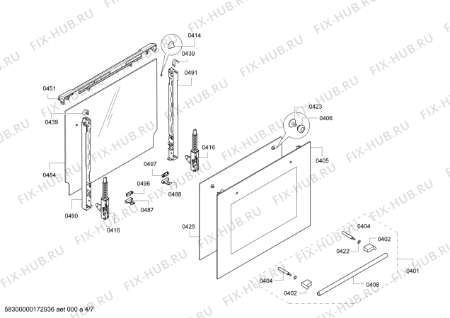 Схема №6 PHCB595550 с изображением Ручка конфорки для электропечи Bosch 00631127