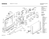 Схема №4 SN25313FF с изображением Панель для посудомойки Siemens 00287996