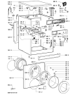 Схема №1 WAS 4340/2 с изображением Декоративная панель для стиральной машины Whirlpool 481245214169