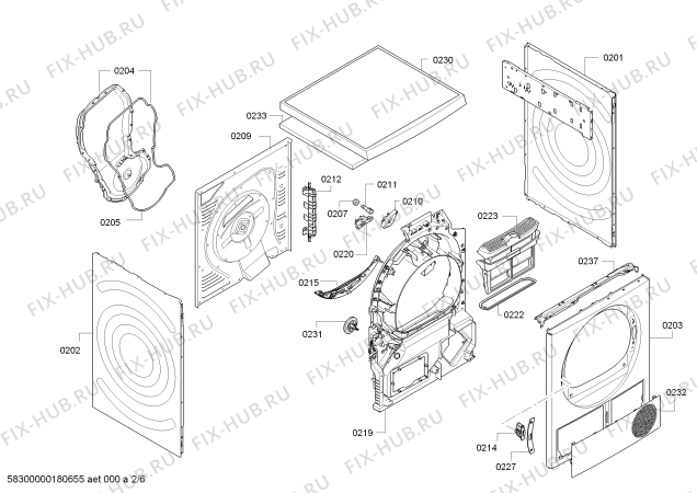 Схема №5 WTY88780EU HomeProfessional SelfCleaning Condenser с изображением Панель управления для сушилки Bosch 00740087