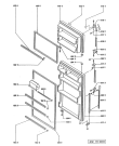 Схема №6 JWARG475WP00 ARG475 ARG 475/WP с изображением Вложение для холодильника Whirlpool 481946689034