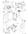 Схема №1 EV 1299 с изображением Декоративная панель для стиралки Whirlpool 481245310937