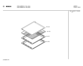 Схема №2 HEN102BSK с изображением Инструкция по эксплуатации для плиты (духовки) Bosch 00519408