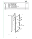 Схема №8 WMD 210 SL с изображением Фиксатор для холодильника Whirlpool 482000024182