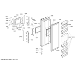 Схема №5 S24CHVSGQN с изображением Крышка для холодильника Bosch 00474500
