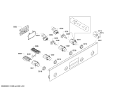 Схема №6 HBM56B551B с изображением Внешняя дверь для духового шкафа Bosch 00683305