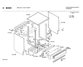 Схема №5 SMS61003 с изображением Панель для электропосудомоечной машины Bosch 00117826