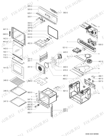 Схема №1 AKZ 472/NB/01 с изображением Дверца для электропечи Whirlpool 481245249974