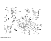Схема №6 DI461110 с изображением Передняя панель для посудомойки Bosch 00449693