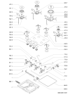 Схема №1 AKM 435 NB с изображением Затычка для плиты (духовки) Whirlpool 481244038984