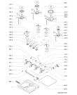 Схема №1 AKM 435 NB с изображением Втулка для духового шкафа Whirlpool 481244038987