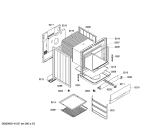 Схема №5 HSS120020 с изображением Ручка двери для электропечи Bosch 00682454