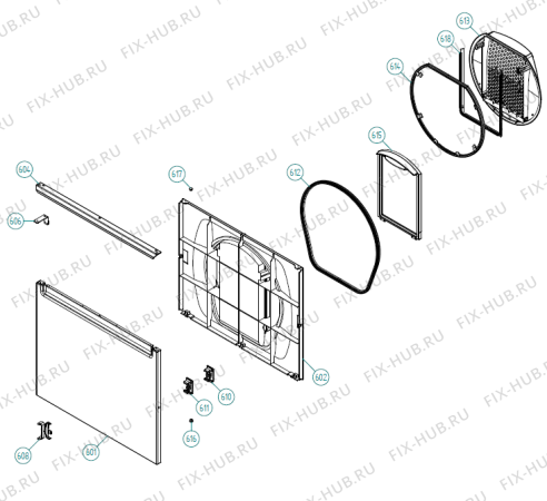 Взрыв-схема стиральной машины Gorenje SB8574   -White (900002559, TD25.3) - Схема узла 06