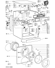 Схема №1 AWM 4200 с изображением Тумблер для стиралки Whirlpool 481228219767
