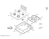 Схема №2 NGU4021LT с изображением Столешница для плиты (духовки) Bosch 00249874