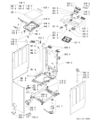 Схема №2 AWE 9107/1 с изображением Обшивка для стиралки Whirlpool 480111100832