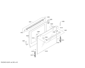 Схема №3 HEA33U340 с изображением Ручка переключателя для духового шкафа Bosch 00613934