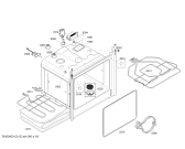 Схема №5 HBN630570F с изображением Ручка двери для духового шкафа Bosch 00663106