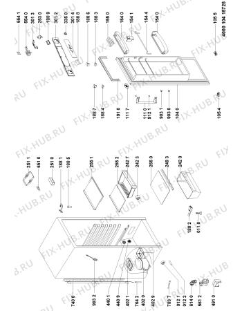 Схема №1 WME1821XC (F091182) с изображением Руководство для стиральной машины Indesit C00346322