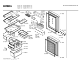 Схема №3 KG23E18TI Pro Line с изображением Дверь для холодильной камеры Siemens 00236770