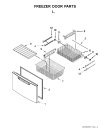 Схема №8 5MFX257AA с изображением Всякое для холодильной камеры Whirlpool 482000012366