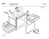 Схема №5 HEN600150 с изображением Фронтальное стекло для электропечи Bosch 00473452