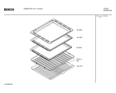 Схема №4 HBN4870 Bosch с изображением Панель управления для духового шкафа Bosch 00362018
