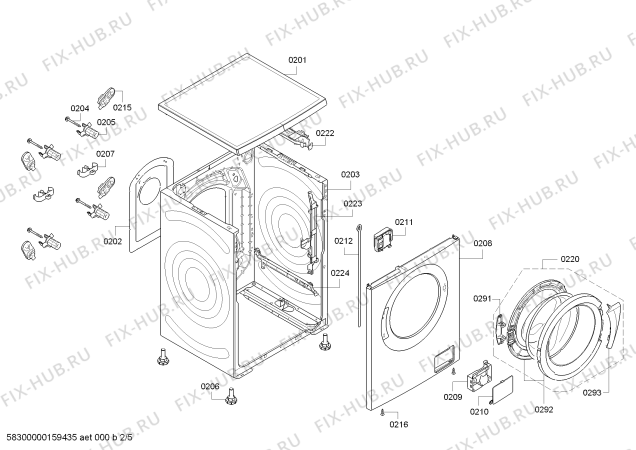 Схема №4 WM14CY1201 с изображением Дисплей для стиралки Bosch 00621564