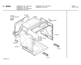 Схема №6 HEN860A с изображением Панель для духового шкафа Bosch 00285835