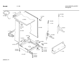Схема №3 SPSBRA1FF с изображением Передняя панель для электропосудомоечной машины Bosch 00288615