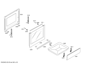 Схема №3 HM744215N с изображением Крышка для плиты (духовки) Siemens 00248194