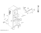 Схема №4 KD40NA00NE с изображением Шарнир крышки для холодильника Bosch 00608344