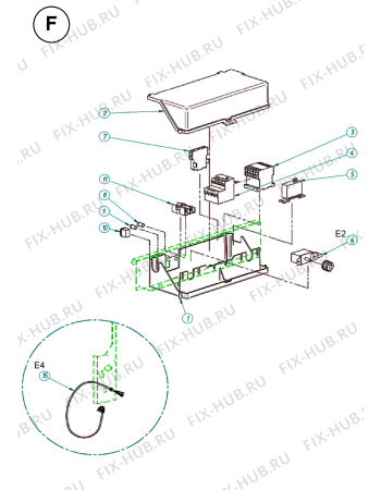 Схема №5 ADN 103 с изображением Сосуд для холодильной камеры Whirlpool 482000006521