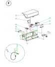 Схема №5 ADN 103 с изображением Фиксатор для холодильной камеры Whirlpool 482000006493