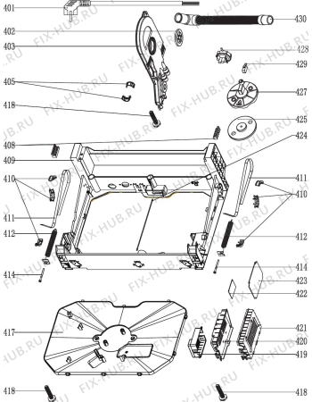Схема №5 DEDW650S с изображением Шланг (трубка) для посудомоечной машины DELONGHI DAU1590944