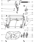 Схема №5 DEDW645SI с изображением Панель для электропосудомоечной машины DELONGHI DAU1591017