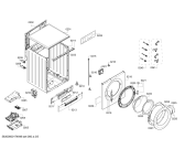 Схема №5 WVH28540 с изображением Панель управления для стиралки Bosch 00704170
