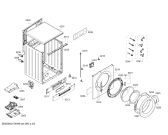 Схема №5 WVH2846XEE с изображением Крышка для стиралки Siemens 00686009