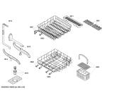 Схема №5 SGIVGE6FF с изображением Передняя панель для посудомойки Bosch 00665980