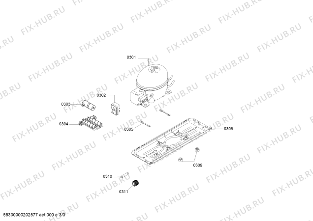 Схема №2 KGN28V268C с изображением Выдвижной ящик для холодильника Bosch 11022648