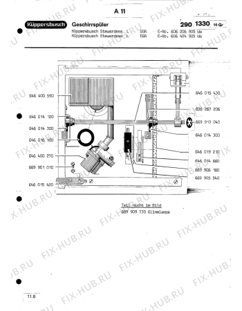 Взрыв-схема посудомоечной машины Aeg STEWARDESS SGA - Схема узла Section4