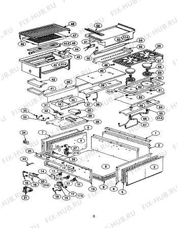 Схема №47 PCS364GLUS с изображением Рамка для электропечи Bosch 00487263