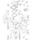 Схема №2 WP12T497 с изображением Переключатель для стиралки Whirlpool 481010425091