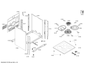 Схема №6 HCE744353R с изображением Стеклокерамика для электропечи Bosch 00770399