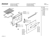 Схема №3 CH11721 с изображением Панель управления для плиты (духовки) Bosch 00431968
