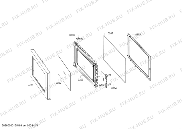 Схема №3 JM16AA50 с изображением Панель для свч печи Bosch 00704942