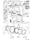 Схема №2 706 BT-GT с изображением Клавиша для стиралки Whirlpool 481241029059