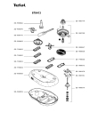 Схема №2 676303 с изображением Элемент корпуса для кухонного комбайна Tefal SS-988859