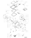 Схема №2 PWT 465 PS с изображением Обшивка для стиралки Whirlpool 481010803289